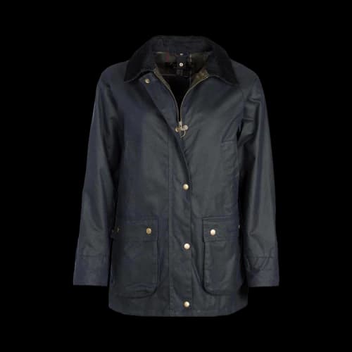 Barbour Acorn Wax Jacket 'Navy'