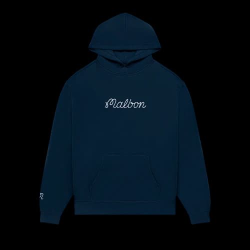 Malbon Fesque Hoodie 'Navy'