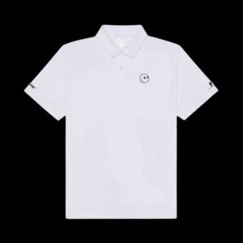 Malbon x Futura Poly Performance Polo 'White'