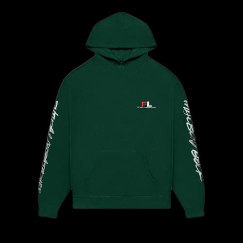 Malbon x Futura Tag Hooded Sweatshirt 'Forrest'