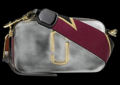 Marc Jacobs The Snapshot Camera Bag Silver