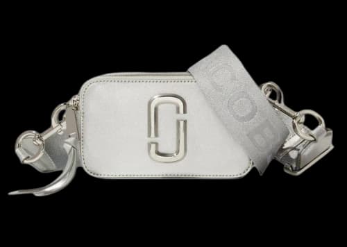 The Marc Jacobs The Snapshot DTM Metallic Silver
