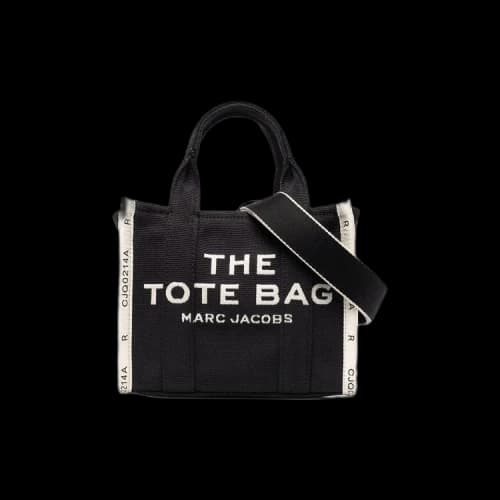 Marc Jacobs The Jacquard Mini Tote Bag 'Black'