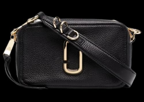 Marc Jacobs The Softshot 21 Crossbody Bag Black