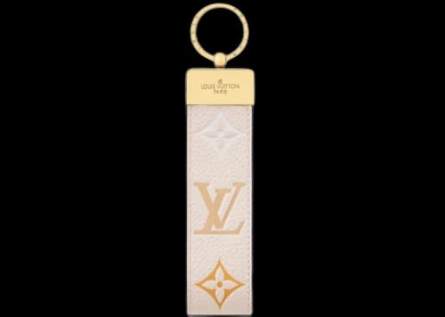 Louis Vuitton Maxi Dragonne Key Holder Cream/Saffron