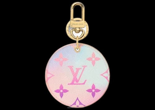 Louis Vuitton Illustre Bag Charm and Key Holder Sunrise Pastel