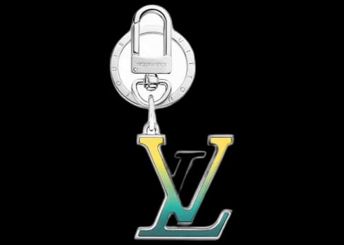 Louis Vuitton LV Spotlight Bag Charm and Key Holder Green