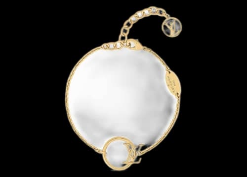 Louis Vuitton LV Eclipse Initials Bracelet Gold