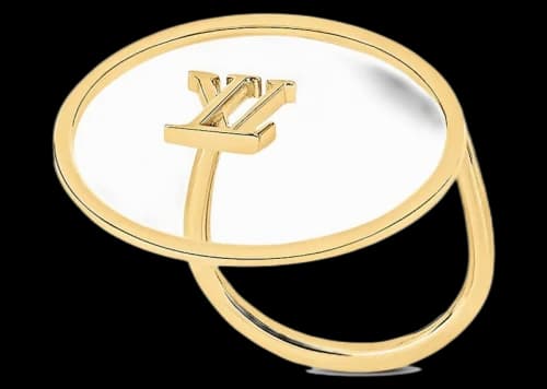 Louis Vuitton LV Eclipse Bague Gold