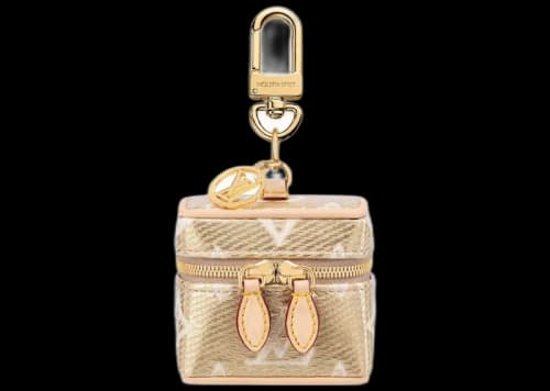 Louis Vuitton Micro Vanity Bag Charm Gold
