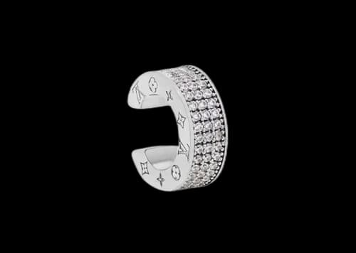 Louis Vuitton LV Light Earcuff Silver
