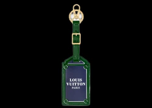 Louis Vuitton Key Holder Paname Porte Adresse Blue/Green