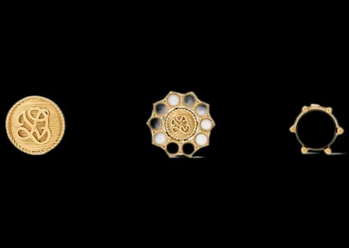 Louis Vuitton LV Dynasty Set of 3 Earrings Gold