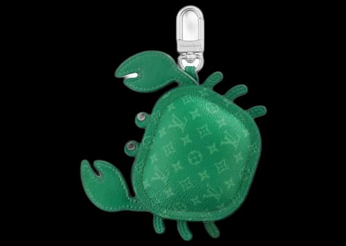 Louis Vuitton LV Crab Bag Charm Green