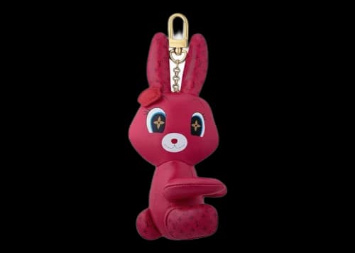 Louis Vuitton x Sun Yitian Animogram Bag Charm Pink