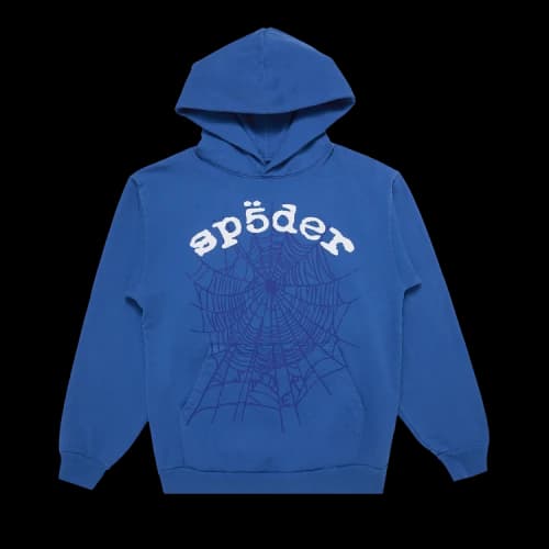Sp5der Legacy Hoodie 'Blue'