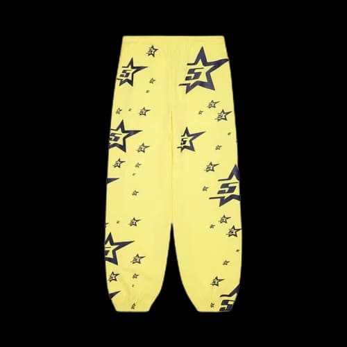 Sp5der 5Star Sweatpants 'Yellow'