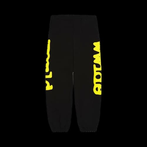 Sp5der Beluga Sweatpants 'Onyx/Yellow'