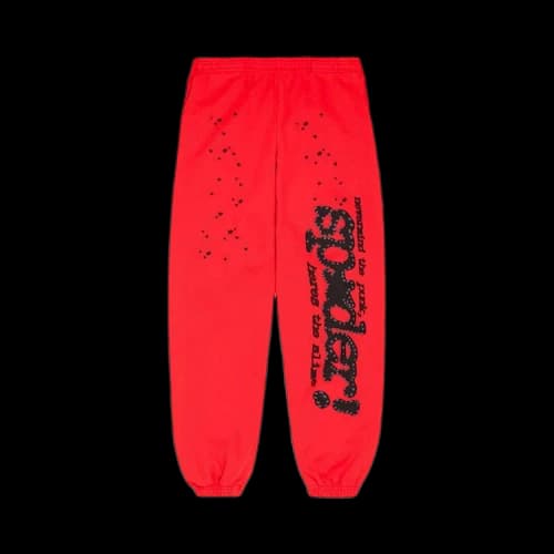 Sp5der P*NK V2 Sweatpant 'Red'