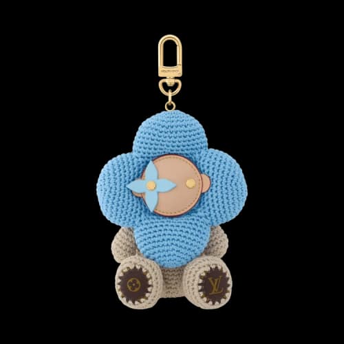 Louis Vuitton My Vivienne Crochet Bag Charm 'Blue'