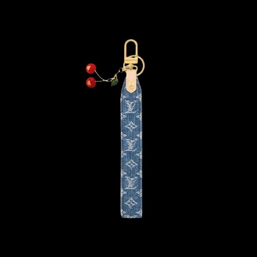 Louis Vuitton x Takashi Murakami Denim Cherry Dragonne Denim Monogram