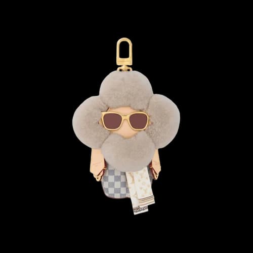 Louis Vuitton Vivienne Fashionista Bag Charm 'Dune'