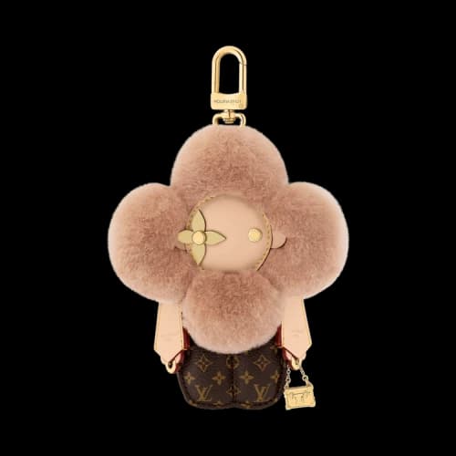 Louis Vuitton Vivienne Fashionista Bag Charm 'Brown'