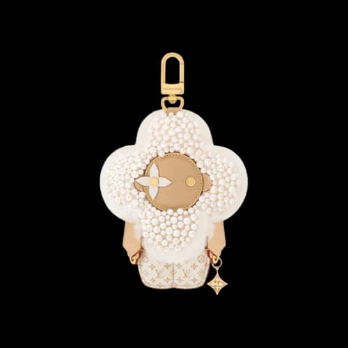 Louis Vuitton Vivienne Fashionista Bag Charm 'Cream'