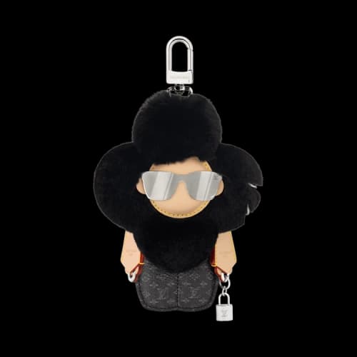 Louis Vuitton Vivienne Fashionista Bag Charm 'Black'