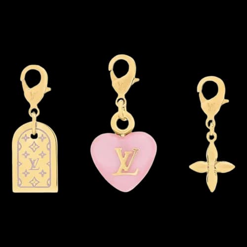 Louis Vuitton LV Charms Bag Charm 'Gold-Toned Metal'