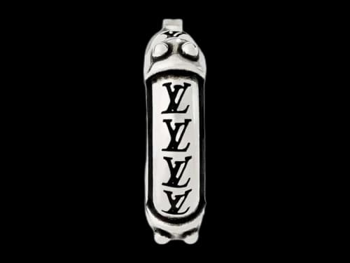 Louis Vuitton x Nigo LV Lozine Hoop Earring Sterling Silver