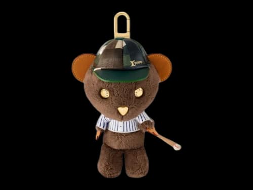 Louis Vuitton x Nigo LV Louis Bear Bag Charm Green