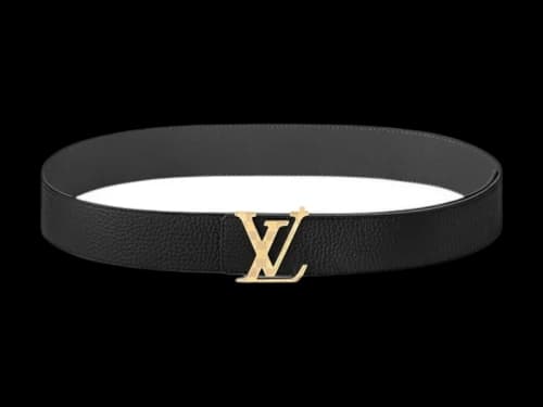 Louis Vuitton Belt Damier LV Reversible 40mm Black