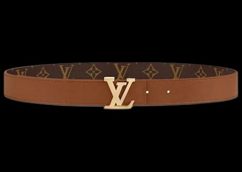 Louis Vuitton LV Initiales 30MM Reversible Belt Cognac Brown