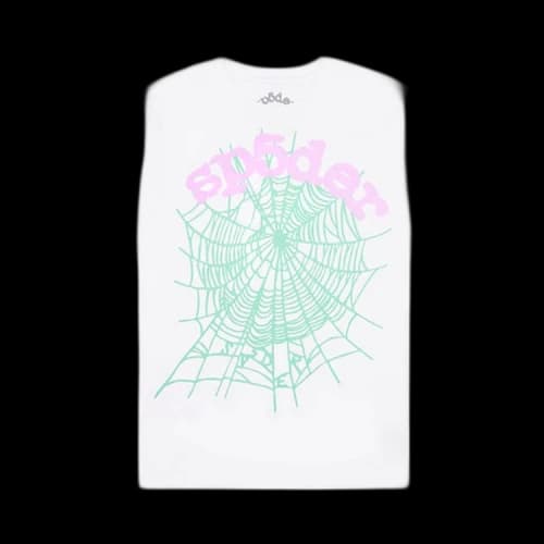 Sp5der OG Web Tee 'White'
