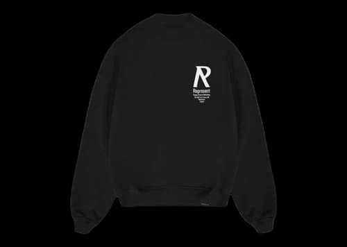 Represent Initial Sweater Black
