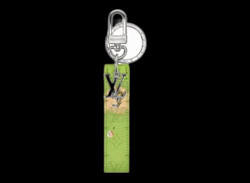 Louis Vuitton Monogram Sports & Leisure LV Dragonne Sport Key Holder and Bag Charm Green