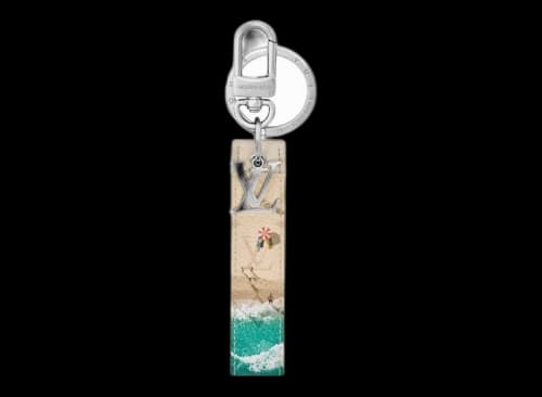 Louis Vuitton Monogram Sports & Leisure LV Dragonne Sport Key Holder and Bag Charm Beige