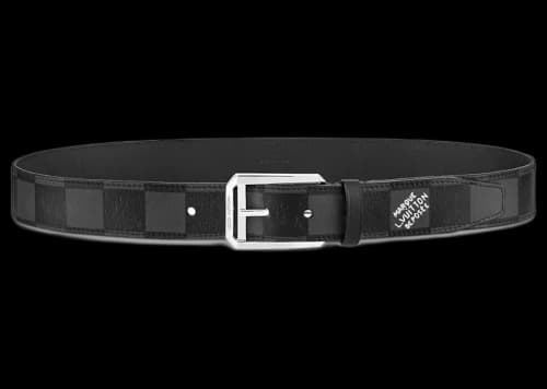 Louis Vuitton Architect 35mm Belt Graphite
