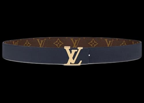Louis Vuitton LV Initiales 30MM Reversible Belt Blue/Monogram