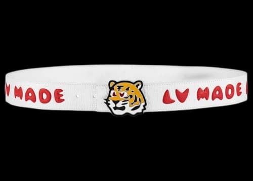 Louis Vuitton x Nigo Denim 40mm Reversible Belt White