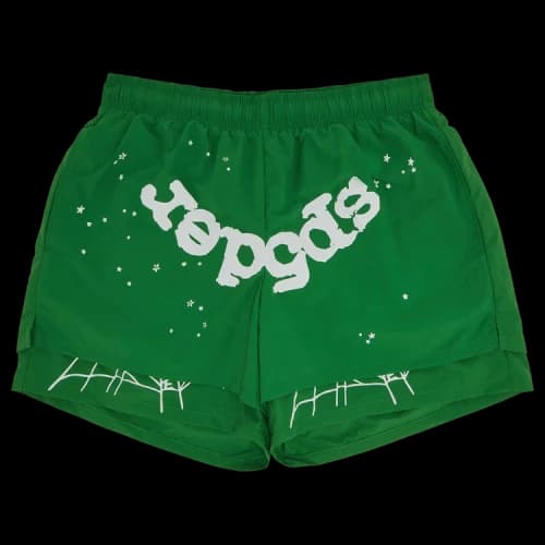 Sp5der OG Web Double Layer Short 'White'