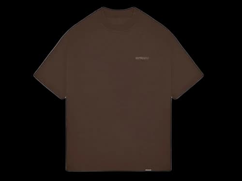 Represent Blank Oversized T-Shirt Brown