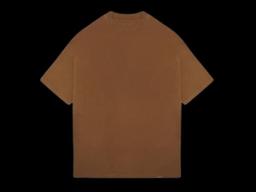 Represent Blank Oversized T-Shirt Mustang