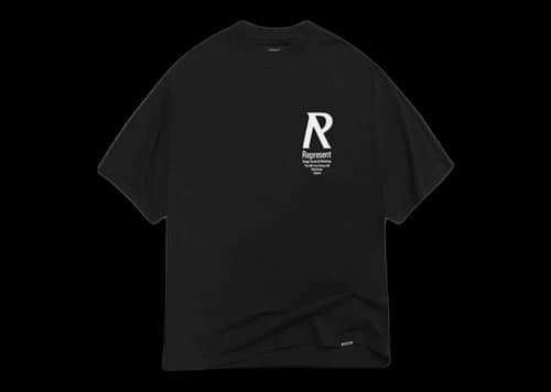 Represent Initial T-Shirt Black