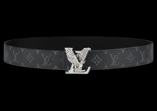 Louis Vuitton LV Dove 40MM Reversible Belt Grey