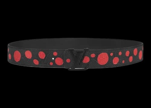 Louis Vuitton x Yayoi Kusama LV Initiales 40MM Reversible Belt Black/Red