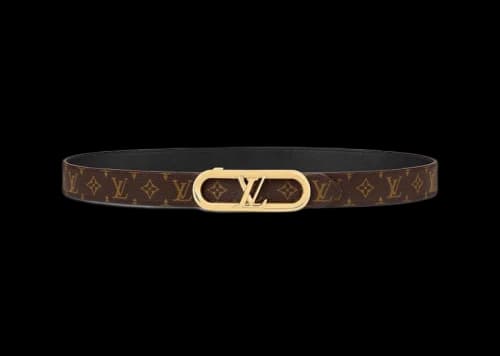 Louis Vuitton My LV Chain 25mm Reversible Belt Monogram