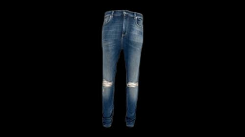 Represent Destroyer Denim Dark Blue