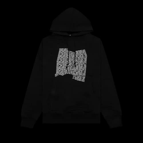 Helmut Lang Crumple Hoodie 'Black'